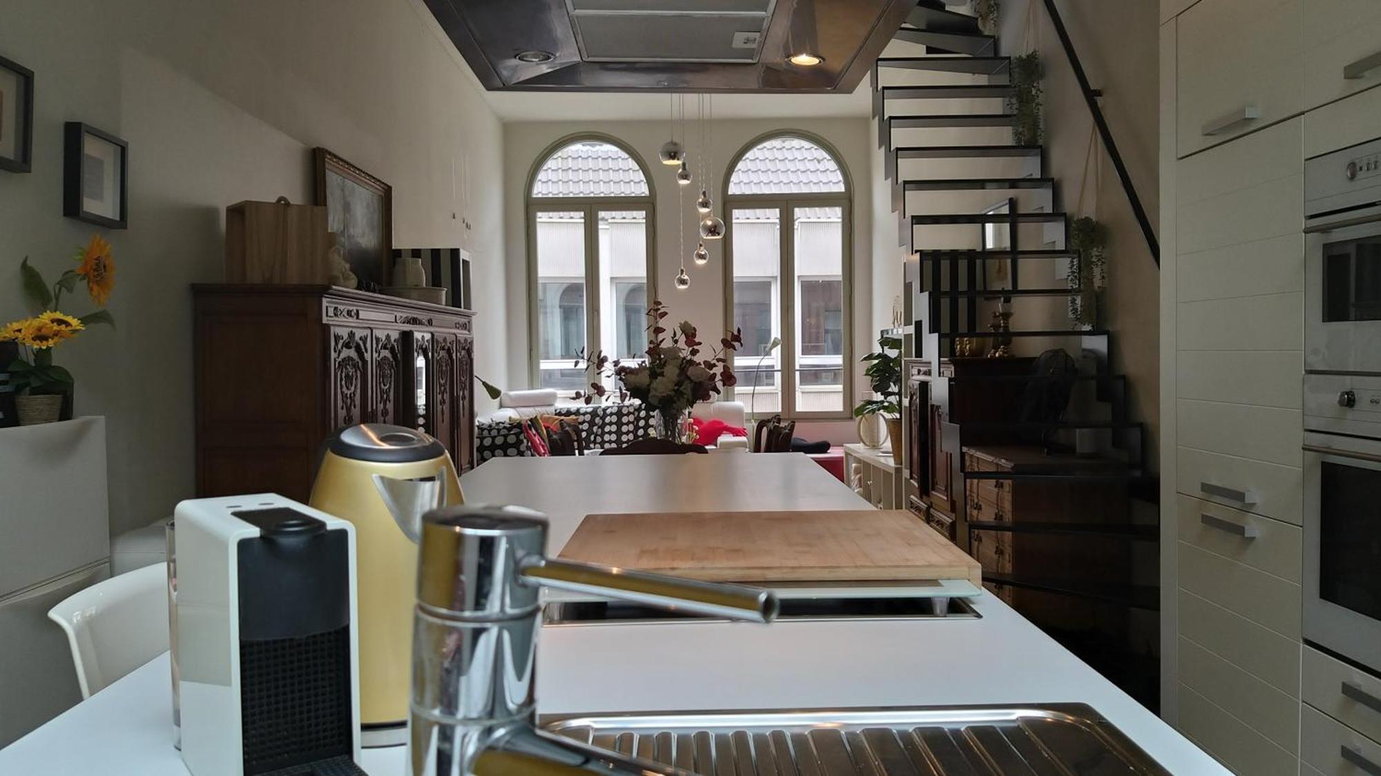 Wellness Loft With Sauna, Jacuzzi, Roof Terrace & Amazing View Appartement Antwerpen Buitenkant foto