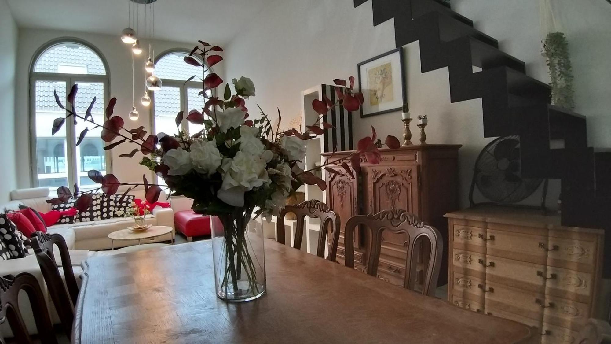 Wellness Loft With Sauna, Jacuzzi, Roof Terrace & Amazing View Appartement Antwerpen Buitenkant foto