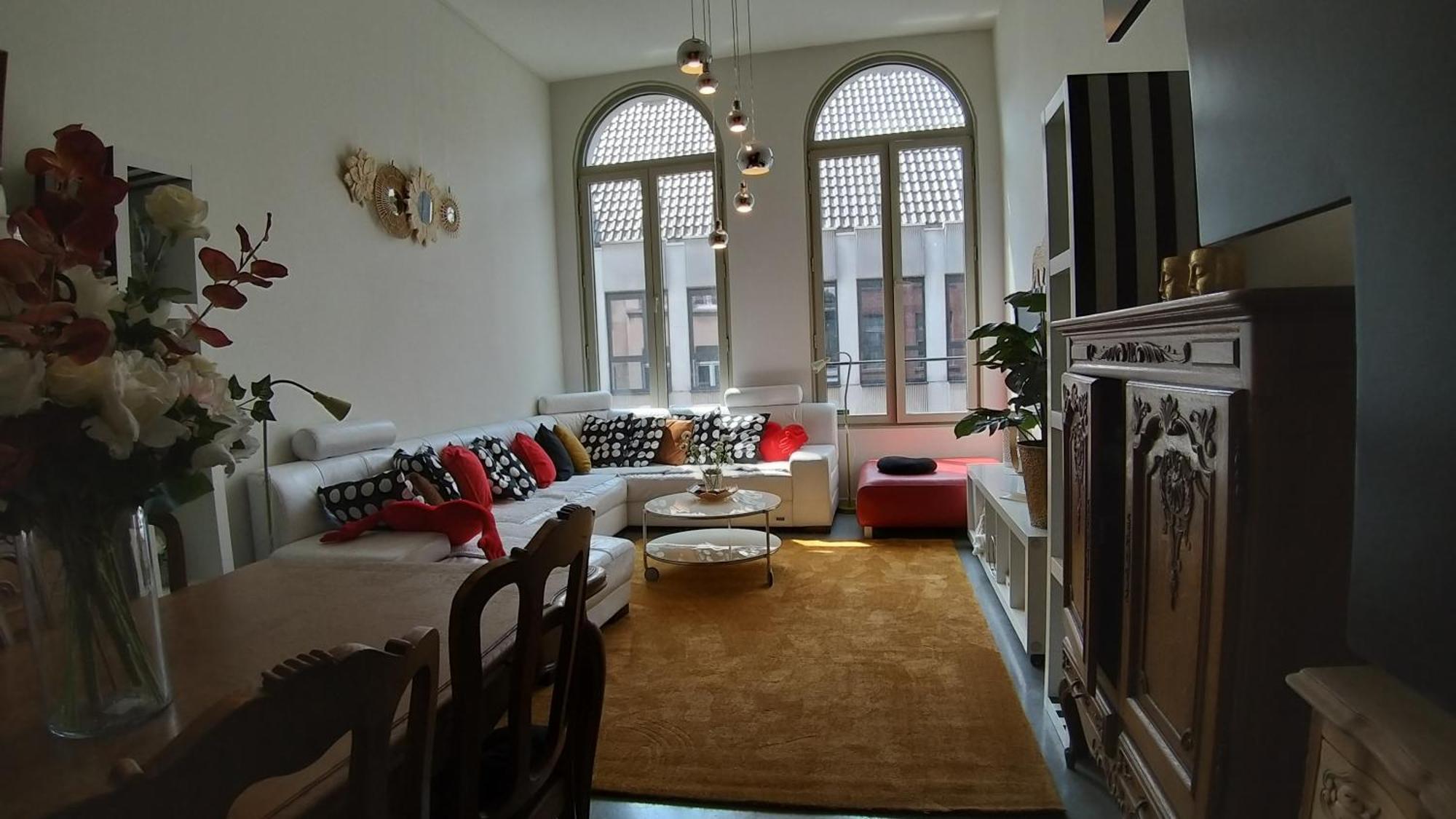 Wellness Loft With Sauna, Jacuzzi, Roof Terrace & Amazing View Appartement Antwerpen Buitenkant foto