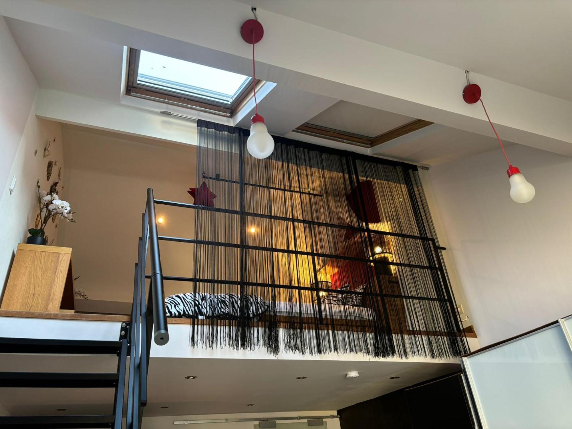 Wellness Loft With Sauna, Jacuzzi, Roof Terrace & Amazing View Appartement Antwerpen Buitenkant foto